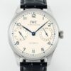 APS Factory Fake IWC Watch Portugieser IW501702 White Dial: A 2024 Masterpiece in Minimalist Elegance