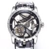 BBR Factory Fake Roger Dubuis Excalibur RDDBEX0393 Grey Camouflage Strap: A New Tourbillon Marvel
