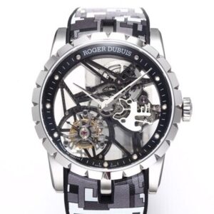 BBR Factory Fake Roger Dubuis Excalibur RDDBEX0393 Grey Camouflage Strap: A New Tourbillon Marvel