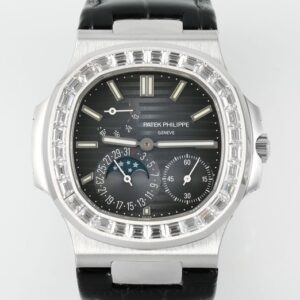 PPF Factory Fake Watch Patek Philippe Nautilus V3 Drill Case 5712 Blue Dial: A Masterpiece of Craftsmanship and Innovation