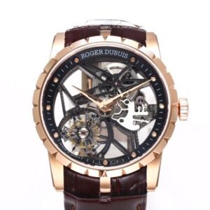 BBR Factory Replicas Roger Dubuis Excalibur RDDBEX0393 Rose Gold Case: The Ultimate King Series Tourbillon