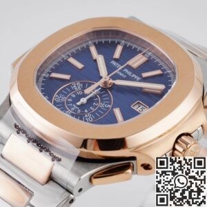 3K Factory Replica Patek Philippe Nautilus 5980/1AR-001 Intermediate Gold V2: A Masterpiece of Precision and Style