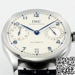 APS Factory Fake IWC Watch Portugieser IW501702 White Dial: A 2024 Masterpiece in Minimalist Elegance