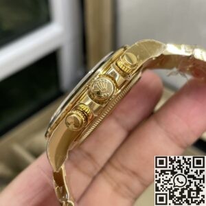 Clean Factory Replicas Rolex Cosmograph Daytona M126508-0006 Golden Color: A Comprehensive Review of the Latest 4131 Movement