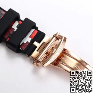 BBR Factory Replica Roger Dubuis Watches Excalibur RDDBEX0393 Red Camouflage Strap: The Bold Tourbillon Timepiece