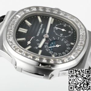 PPF Factory Fake Watch Patek Philippe Nautilus V3 Drill Case 5712 Blue Dial: A Masterpiece of Craftsmanship and Innovation