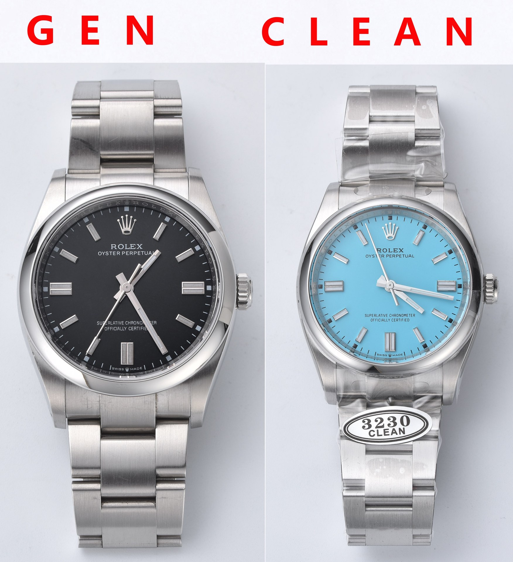 Clean Factory 126000 Replica Watch Authenticity Comparison