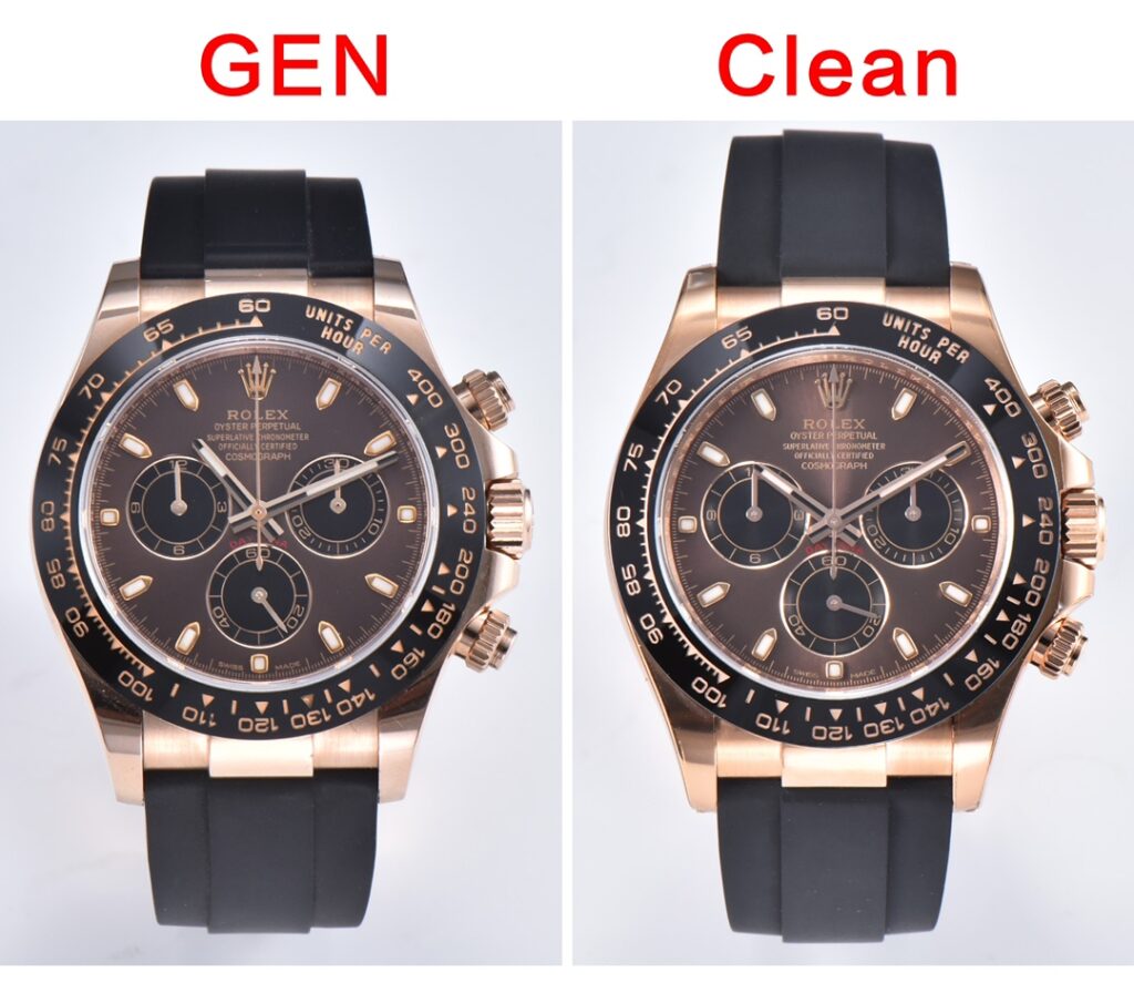 Clean Factory 116515 Replica Details True And False Comparison
