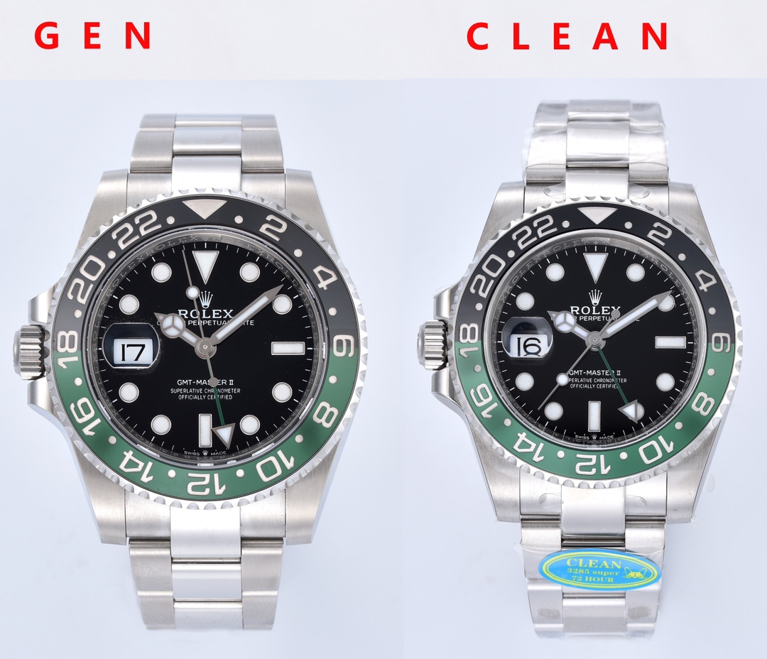 Clean Factory 126720 Replica Details True And False Comparison