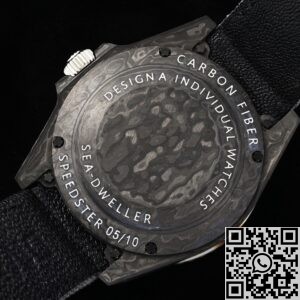 DIW Custom Fake Rolex Sea-Dweller Black Arabic Numeral Scale Watch – A Cutting-Edge Evolution of a Classic