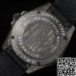 DIW Custom Rolex Replica Sea-Dweller Carbon Fiber Case White Scale – A Revolution in Modern Dive Watches