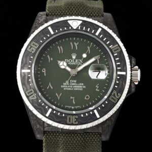 DIW Custom Fake Rolex Sea-Dweller Black Arabic Numeral Scale Watch – A Cutting-Edge Evolution of a Classic