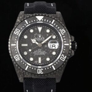 DIW Custom Rolex Replica Sea-Dweller Carbon Fiber Case White Scale – A Revolution in Modern Dive Watches