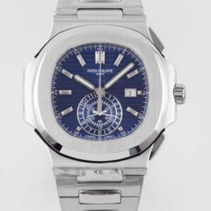 3K Factory Launches the Patek Philippe Replica Watches Nautilus 5980/1A-001 Blue Dial – V2 Edition 