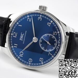 ZF Factory Replica IWC Portugieser Watch IW358305 Blue Dial – A Masterpiece of Simplicity and Elegance