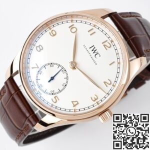 ZF Factory Fake Watch IWC Portugieser IW358306 Rose Gold Case – A Masterpiece of Minimalist Luxury