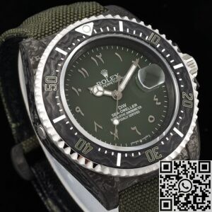 DIW Custom Fake Rolex Sea-Dweller Black Arabic Numeral Scale Watch – A Cutting-Edge Evolution of a Classic