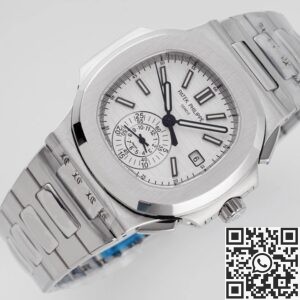 3K Factory Launches the Fake Watch Patek Philippe Nautilus 5980/1A-019 White Dial – V2 Edition 