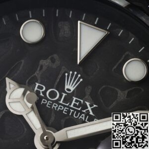 DIW Custom Rolex Replica Sea-Dweller Carbon Fiber Case White Scale – A Revolution in Modern Dive Watches