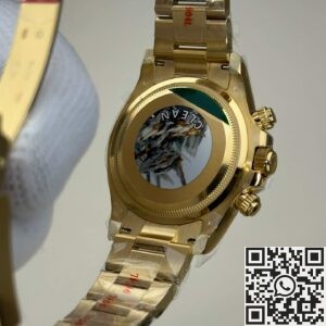 Clean Factory New All-Gold Fake Watches Rolex Daytona M126508-0001