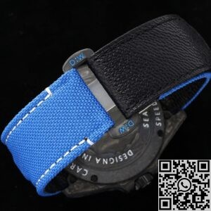 DIW Custom Fake Rolex Sea-Dweller Carbon Fiber Case Blue Dial – A Fusion of Modern Craftsmanship and Iconic Design