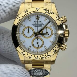 Clean Factory New All-Gold Fake Watches Rolex Daytona M126508-0001