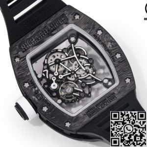 RM Factory Richard Mille RM055 Replicas : The Ultimate Black Carbon Fiber Case