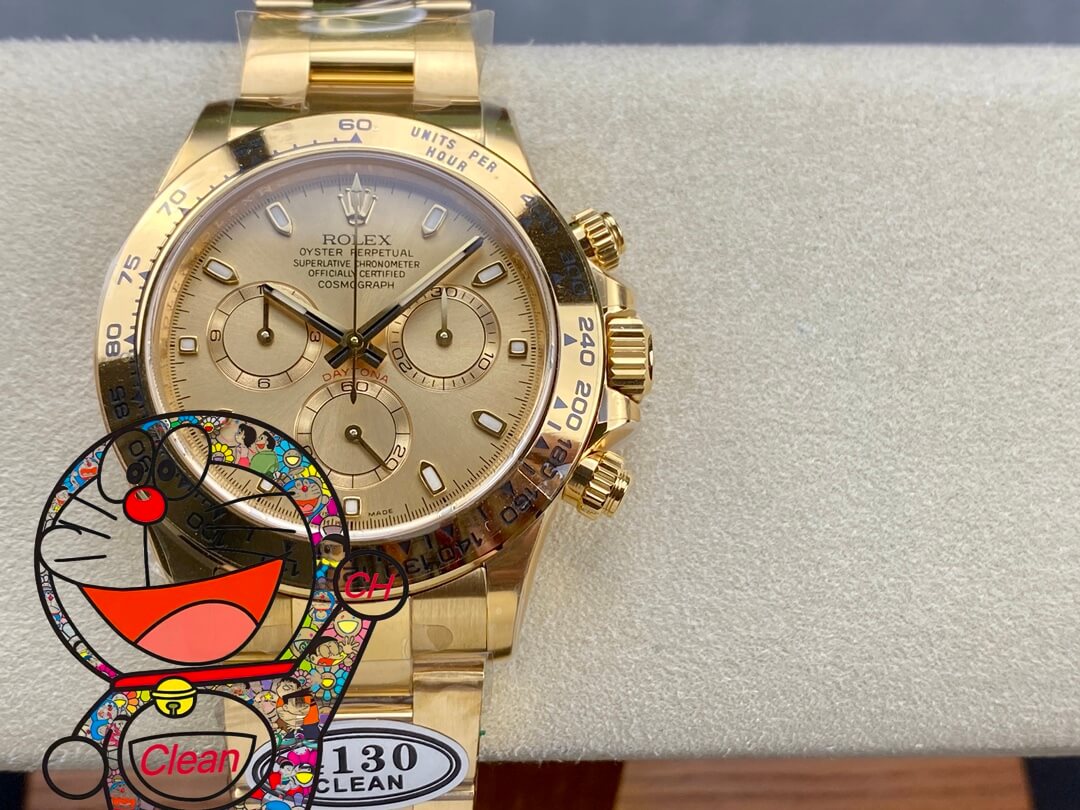 Rolex Daytona Gold M116508 Clean Factory Featuring The 4130