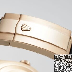 ZF Factory Rolex Sky-Dweller Fake M326235-0005: Gold Bezel Brown Dial