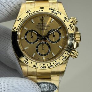 Clean Factory New Gold Fake Watch Rolex Daytona M126508-0005: A Timeless Blend of Luxury and Precision
