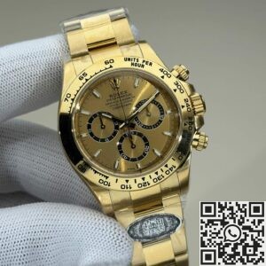 Clean Factory New Gold Fake Watch Rolex Daytona M126508-0005: A Timeless Blend of Luxury and Precision