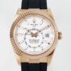 ZF Weapon V2 Heavy Metal Version: Rolex Sky Dweller Replica M326235-0004 Gold Bezel White Dial