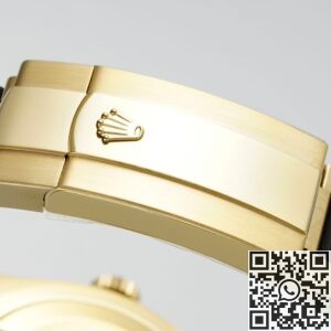 ZF Factory Imitation Rolex Sky-Dweller M336238-0003 Gold Watch Case White Dial