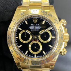 BT Factory Rolex Cosmograph Daytona Fake M126508-0004 Gold Watch – Redefining Luxury and Precision