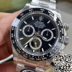 BT Factory Replica Rolex Cosmograph Daytona M126500LN-0002 Black Panda Dial: A Closer Look