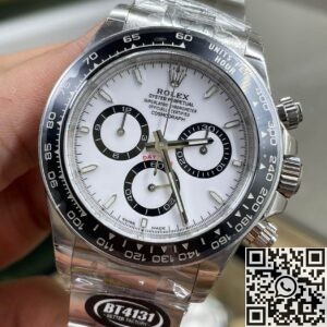 BT Factory Fake Rolex Cosmograph Daytona M116500LN-0001 White Panda Dial: The New Benchmark in Replicas