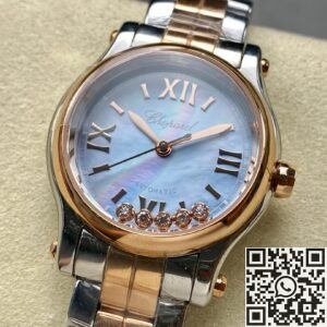 YF Factory Replica Chopard Watch HAPPY SPORT 278608-6013 Series Blue Dial – A Perfect Blend of Elegance and Innovation