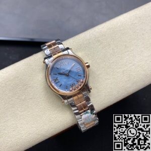 YF Factory Replica Chopard Watch HAPPY SPORT 278608-6013 Series Blue Dial – A Perfect Blend of Elegance and Innovation