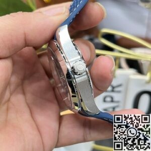 VS Factory Replica Watch Omega Seamaster 220.12.43.22.03.001 Blue Dial Tape Strap: A Replica Masterpiece with Impressive Features