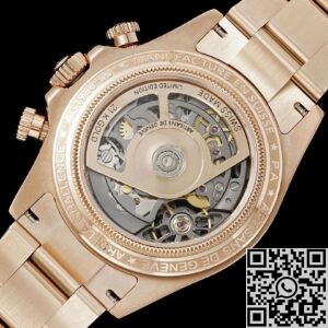 ADG Factory Fake Rolex Daytona Rose Gold Black Bezel Watch: A Fusion of Classic and Innovation