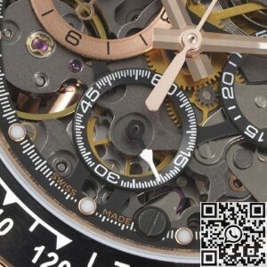 ADG Factory Fake Rolex Daytona Rose Gold Black Bezel Watch: A Fusion of Classic and Innovation