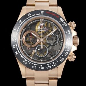 ADG Factory Fake Rolex Daytona Rose Gold Black Bezel Watch: A Fusion of Classic and Innovation