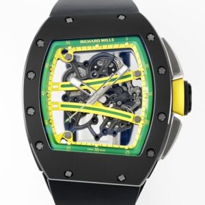 ZF Factory Replica Richard Mille RM061 Black Ceramics Black Strap