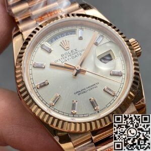 Q Factory Rolex Day-Date Replica M128235-0087: 36mm Classic Replica Masterpiece