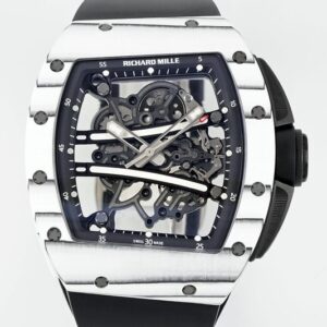 ZF Factory Replica Richard Mille RM061 Carbon Fiber Skeleton Watch