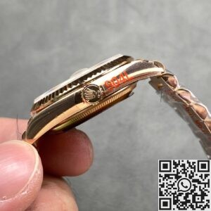 Q Factory Rolex Replica Watch Day-Date M128239 36mm Rose Gold Watch: Elegance and Luxury Redefined