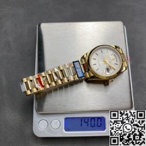 Q Factory Rolex Day-Date Fake M128238 36mm Gold Watch: A Timeless Symbol of Luxury