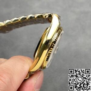 Q Factory Replica Rolex Watch Day-Date M128238 36mm Diamond Scale: The Pinnacle of Luxury