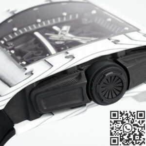 ZF Factory Replica Richard Mille RM061 Carbon Fiber Skeleton Watch