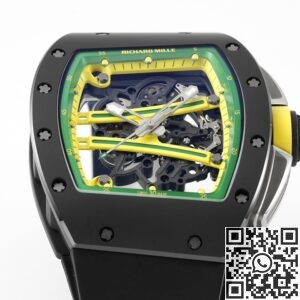 ZF Factory Replica Richard Mille RM061 Black Ceramics Black Strap